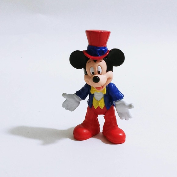 Vintage Disney Mickey Mouse Uncle Sam PVC Figure (mt) - Picture 2 of 6